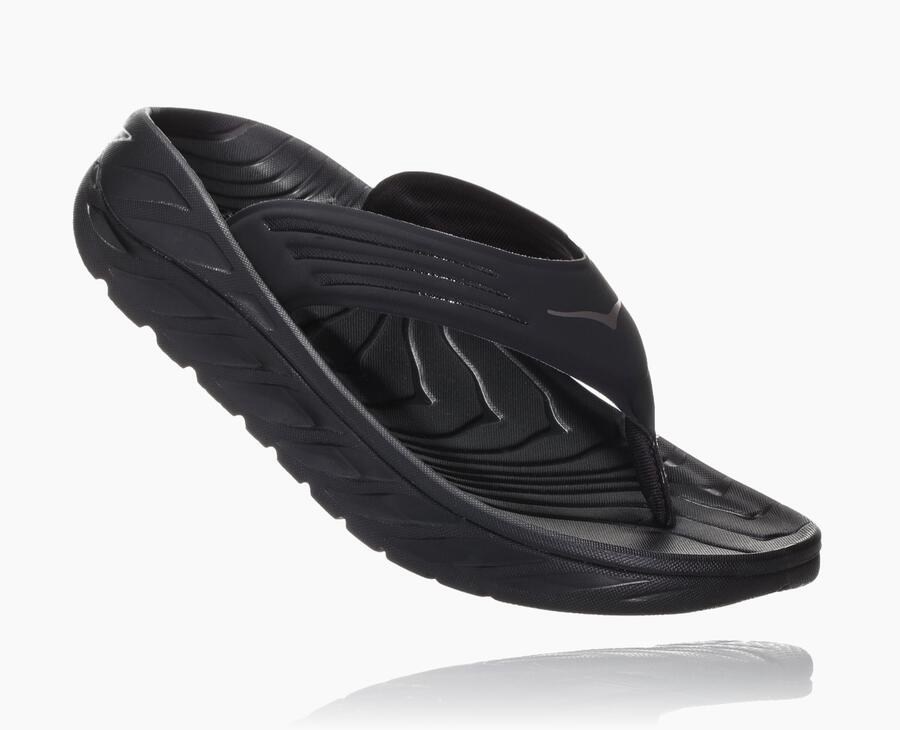 Hoka Ora Recovery Flip - Men's Sandals - Black - UK 216RBTEGM